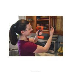 BLACK+DECKER 8v max akkus fúrócsavarozó 43 db. lakberendezési projekt készlet eszközöket JDDD4557